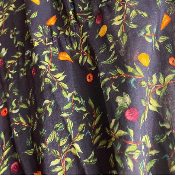 Hill House Lucia Dress Small in midnight garden - Picture 2 of 4